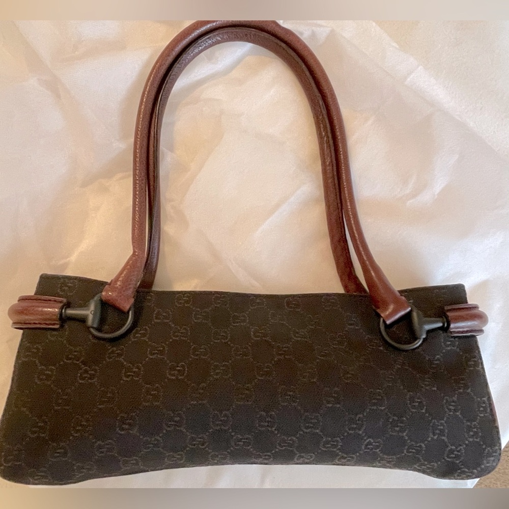 EXTREMELY Rare! EUC Gucci Guccisima Horse-bit in Denim